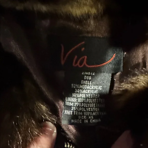 Faux Fur Bomber - Picture 2 of 3